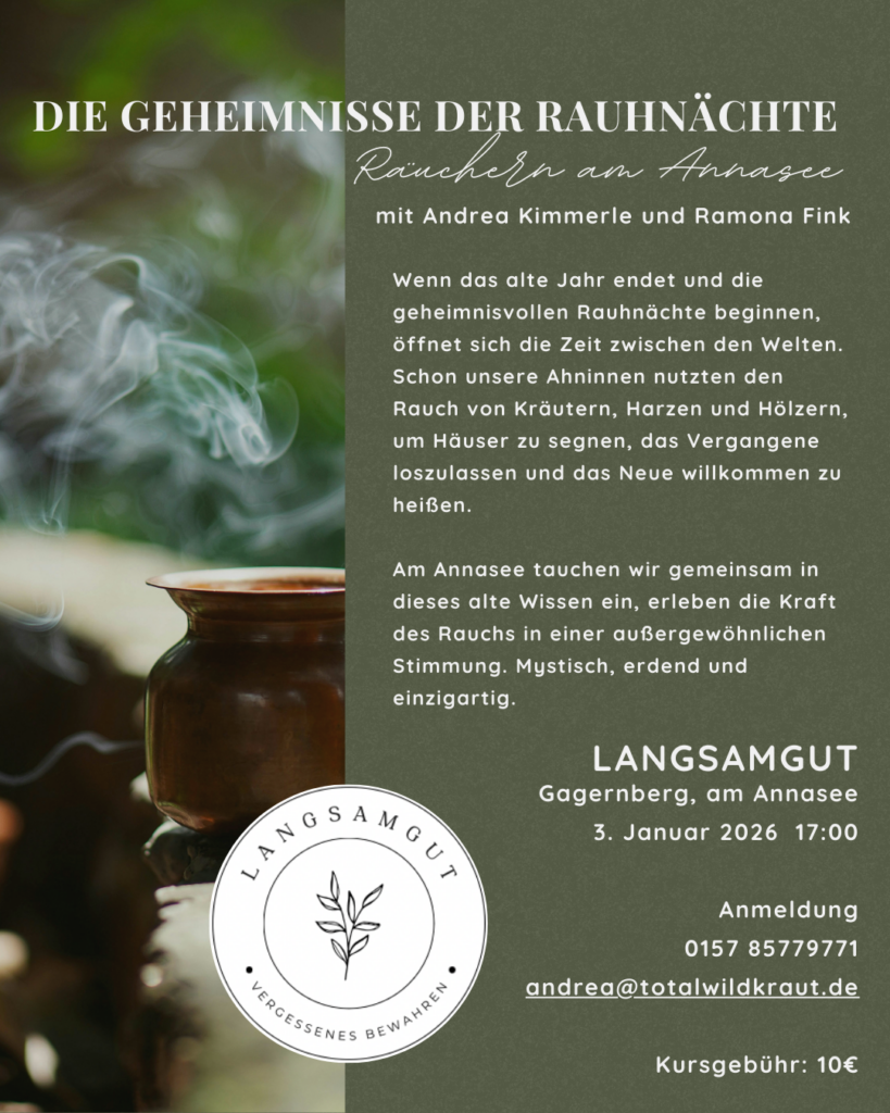 Flyer Räuchern am Annasee